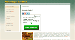 Desktop Screenshot of alimentacao-saudavel.info