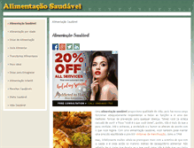 Tablet Screenshot of alimentacao-saudavel.info